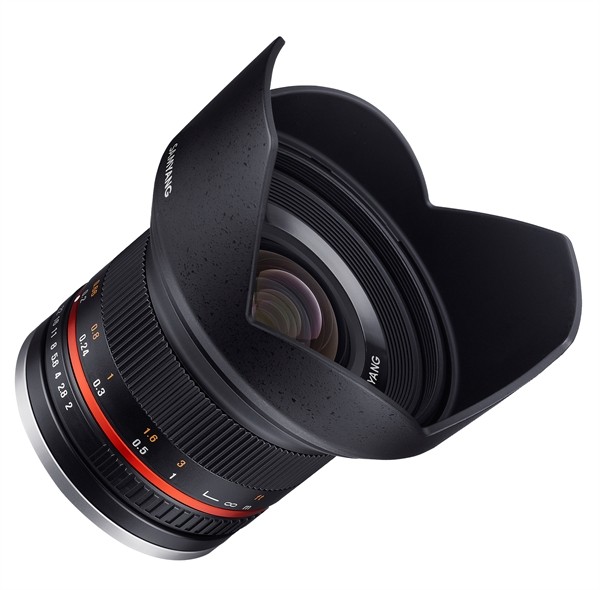 Samyang 12mm F2.0 NCS CS Sony E-Mount Zwart