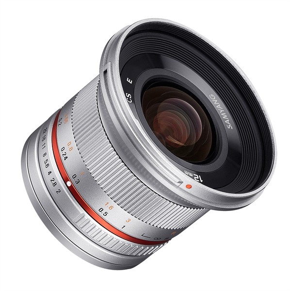 Samyang 12mm F2.0 NCS CS Sony E-Mount Zilver