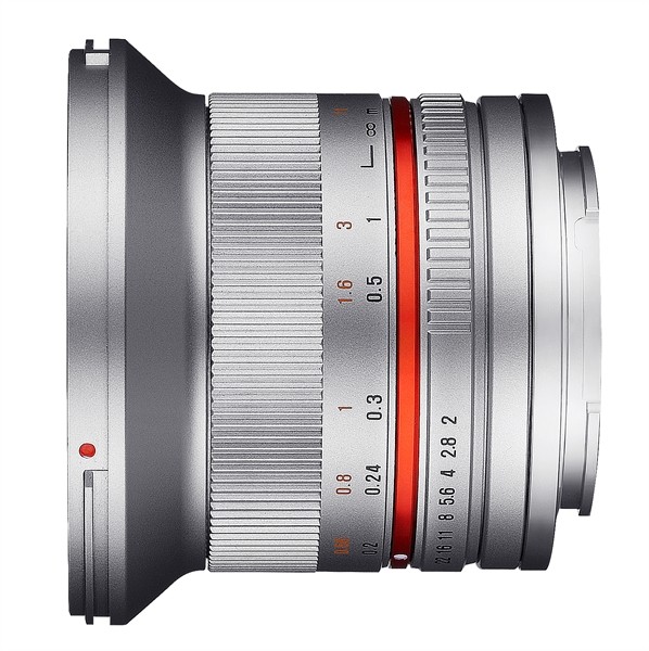 Samyang 12mm F2.0 NCS CS Fujifilm X Zilver