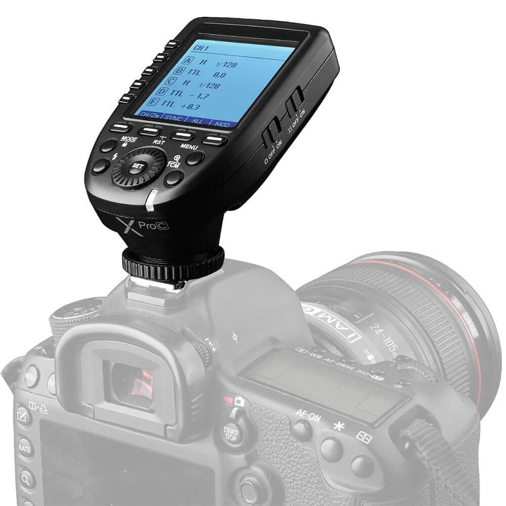 Godox X PRO-C transmitter voor Canon