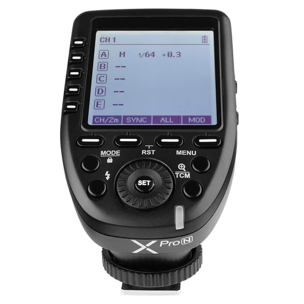 Godox X PRO-N transmitter voor Nikon