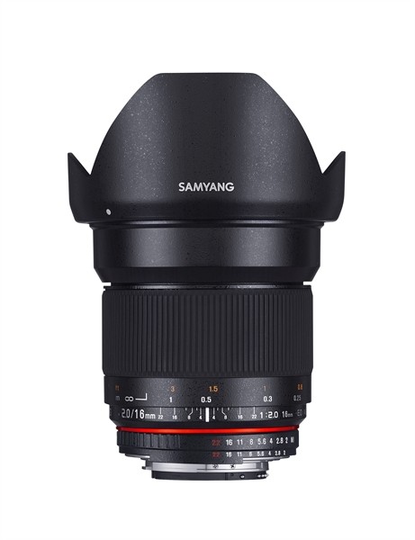 Samyang 16mm F2.0 ED AS UMC CS Canon
