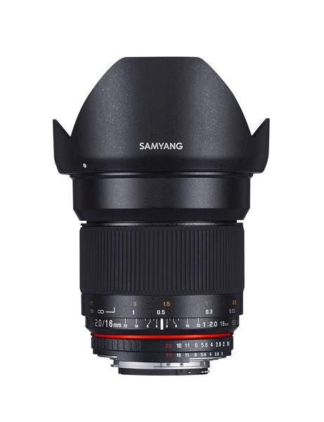 Samyang 16mm F2.0 ED AS UMC CS Sony E-Mount