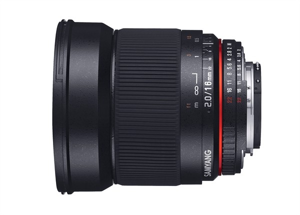 Samyang 16mm F2.0 ED AS UMC CS Canon