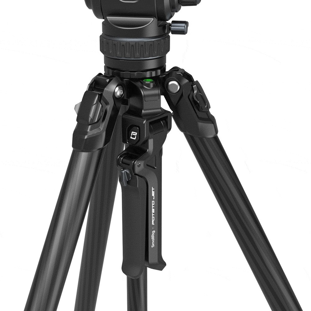 SmallRig 4259 x Potato Jet Tribex Hydraulic Carbon Fiber Tripod Kit