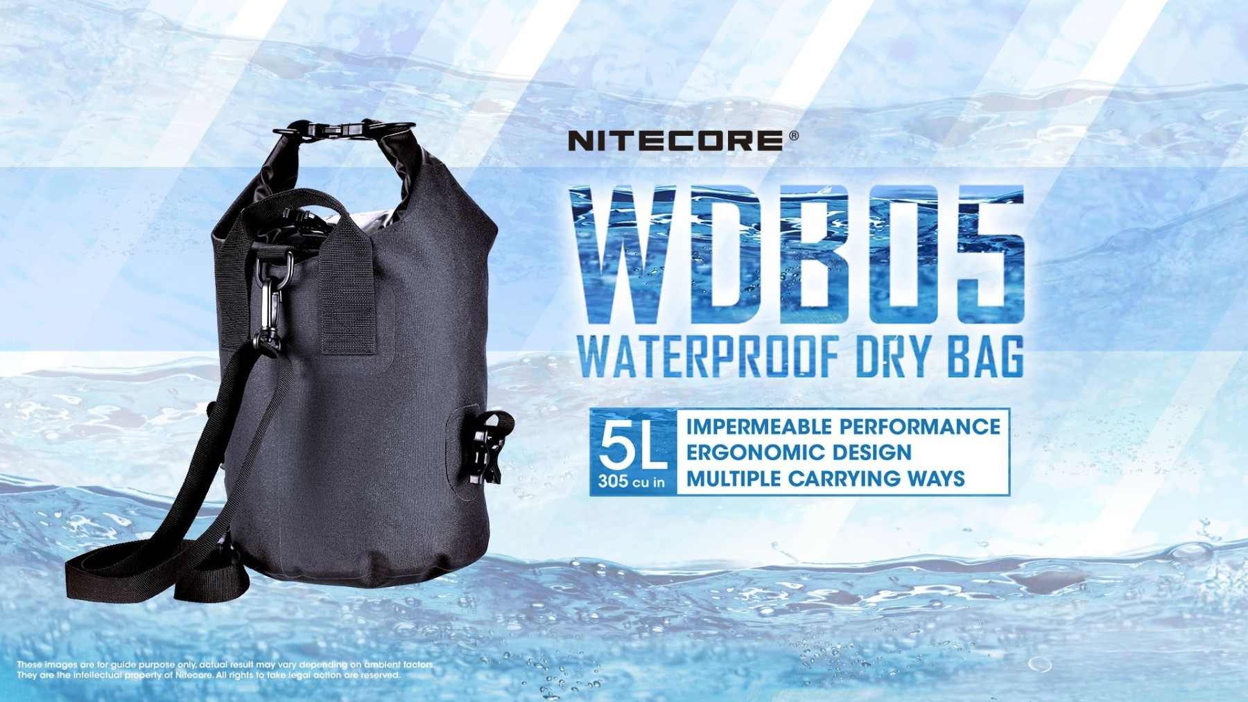 Nitecore WDB05 Waterproof Dry Bag