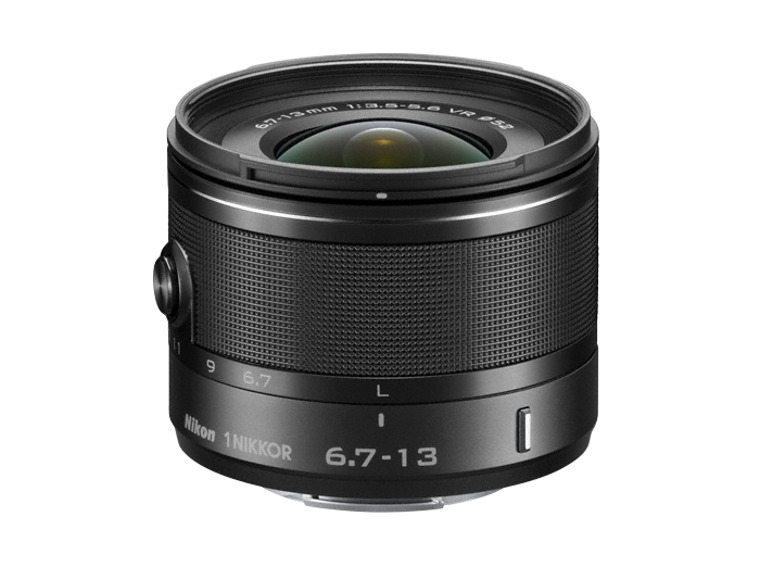 1 Nikon VR 6.7-13mm f/3.5-5.6 Zwart occasion