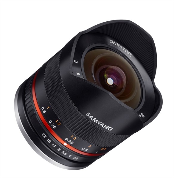 Samyang 8mm f/2.8 II Fisheye MC Sony E-Mount Zwart