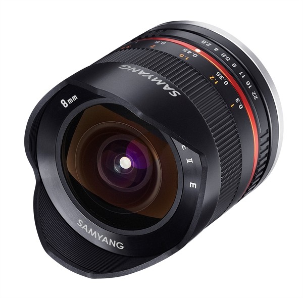 Samyang 8mm f/2.8 II Fisheye MC Sony E-Mount Zwart