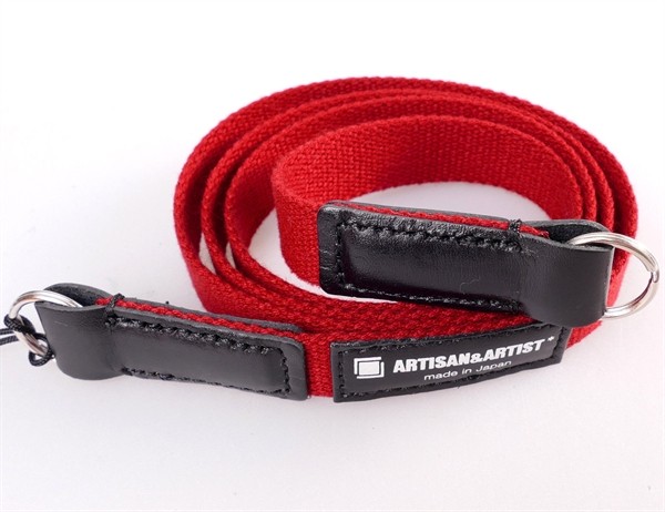 Artisan & Artist ACAM 111 acrylic strap red