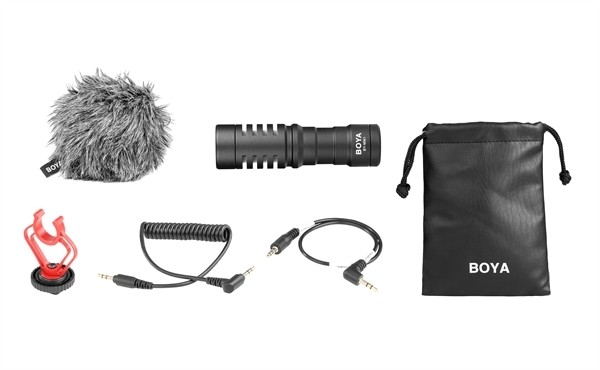 Boya BY-MM1 cardioid video mic for smartphones & DSLR's