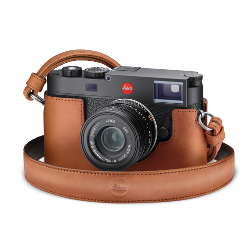 Leica Carrying Strap, leather, cognac 
