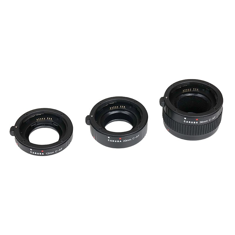 Caruba Extension Tube set Canon Kunststof