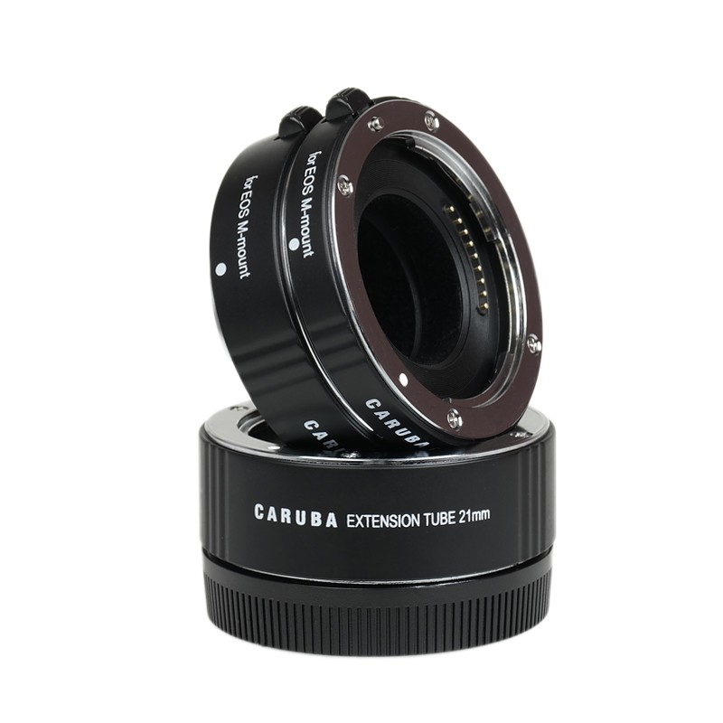 Caruba Extension Tube set Canon M-Serie Chroom