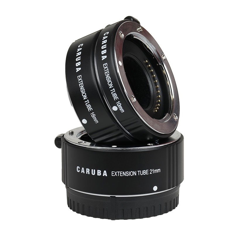 Caruba Extension Tube set Nikon 1-Serie Chroom