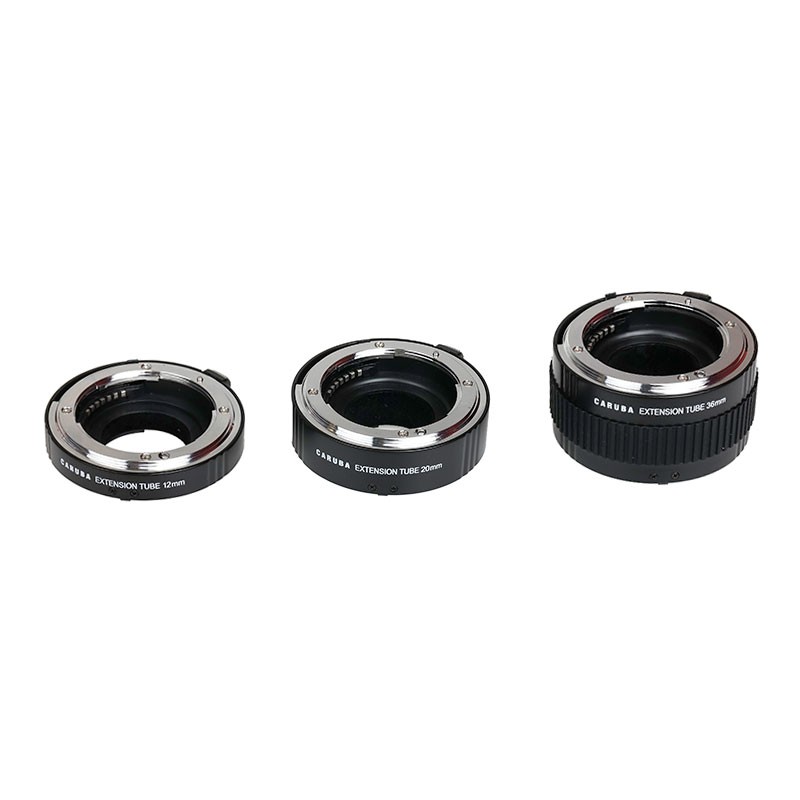 Caruba Extension Tube set Nikon Chroom