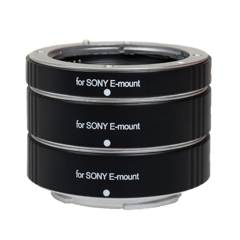 Caruba Extension Tube set Sony NEX-Serie Aluminium