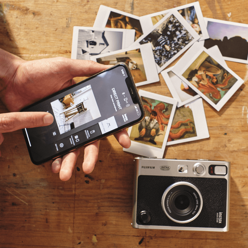 Fuji Instax Mini EVO Camera Black