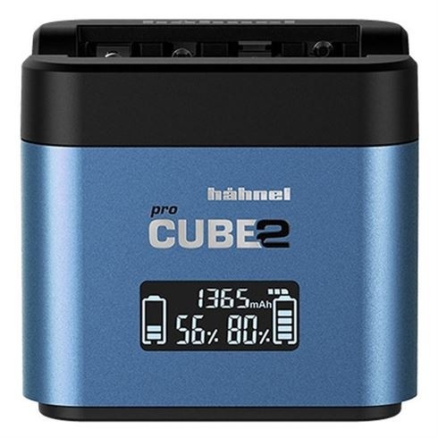 Hahnel pro cube 2 lader voor Fuji en Panasonic