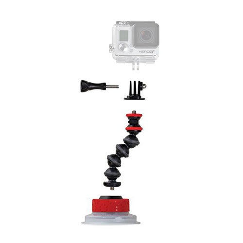 Joby Suction Cup & GorillaPod Arm Black/Red