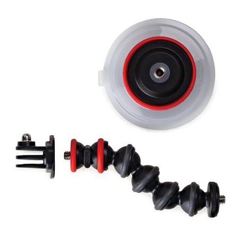 Joby Suction Cup & GorillaPod Arm Black/Red