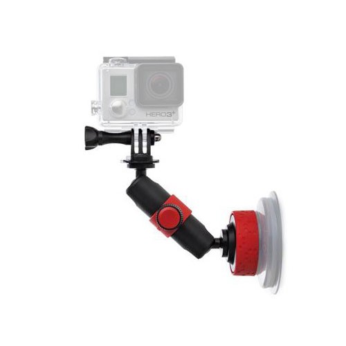Joby Suction Cup & Locking Arm Black/Red