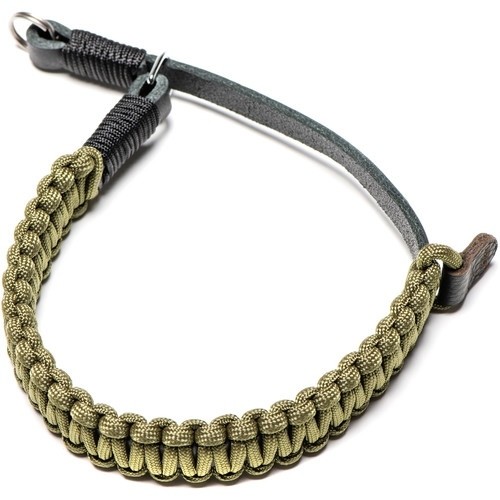 Leica Paracord handstrap created by COOPH, black/olive 