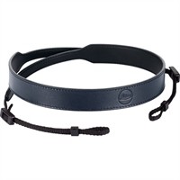 Leica C-Lux leather carrying strap blue 18 852