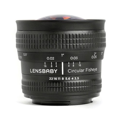Lensbaby Circular Fisheye Lens voor Canon