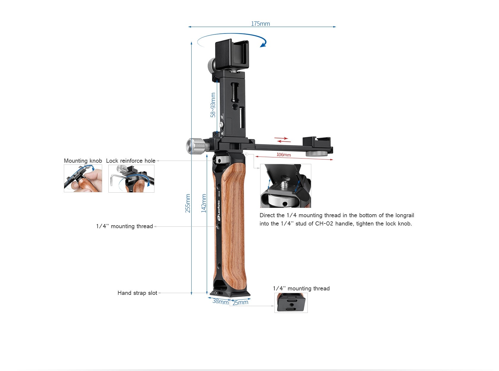 Leofoto VC-1 Smartphone video kit