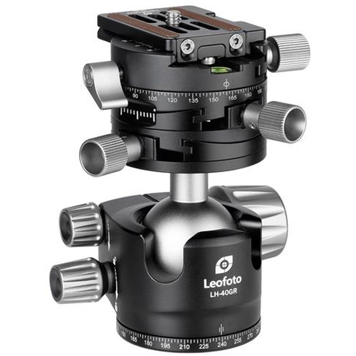 Leofoto Ballhead LH-40GR geared panning clamp 