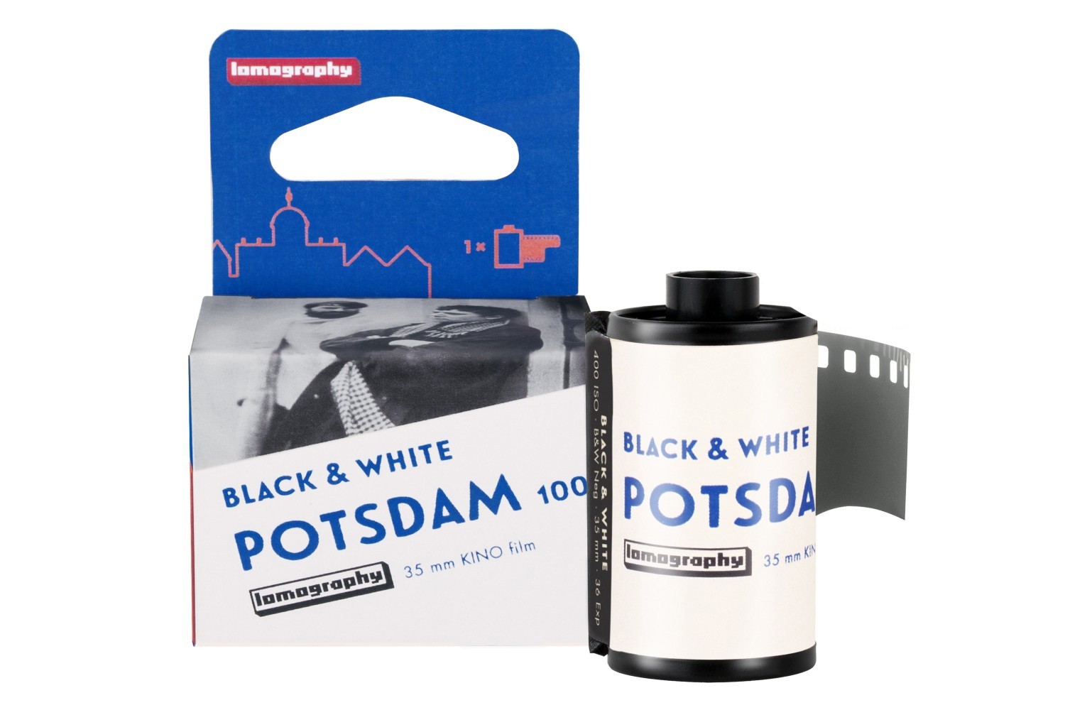 Potsdam Kino B&W 35 mm ISO 100