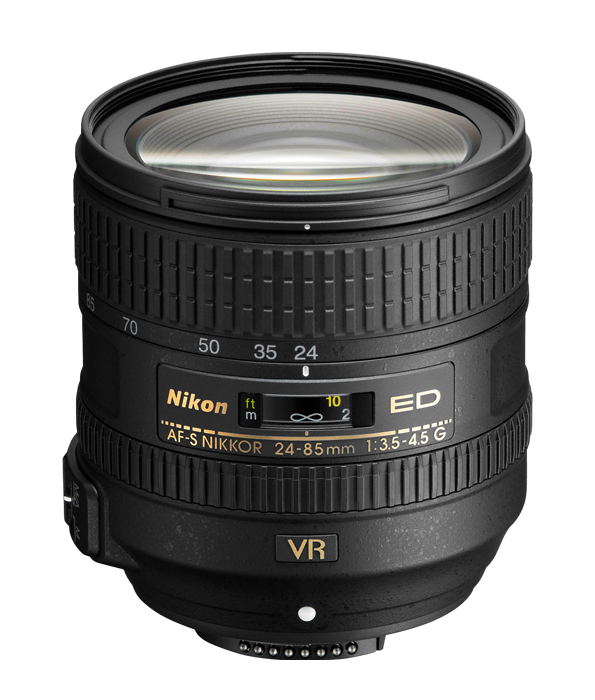 Nikkor AF-S 24-85mm f/3.5-4.5G ED VR