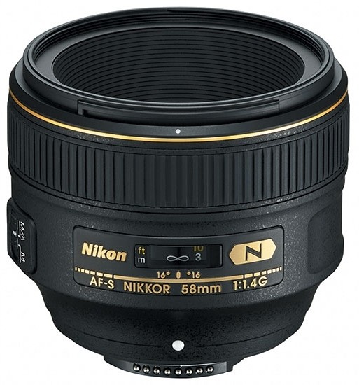 Nikkor AF-S 58mm f/1.4G