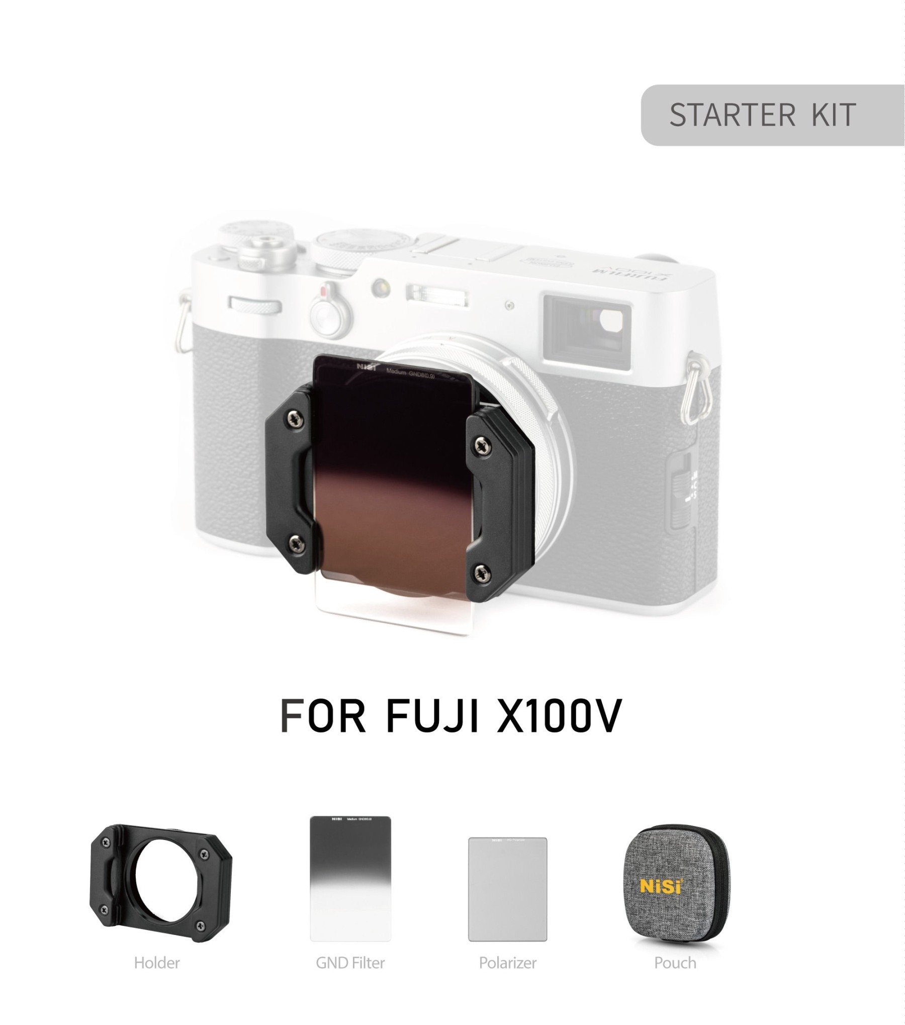 NiSi Filter System Fujifilm X100/X100S/X100T/X100V (Starter Kit)