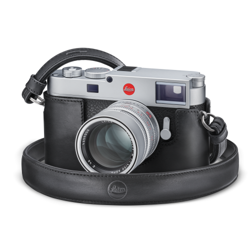 Leica Carrying Strap, leather, black 