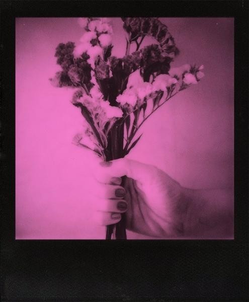 Polaroid Originals B&W instant film for 600 Duochrome Pink