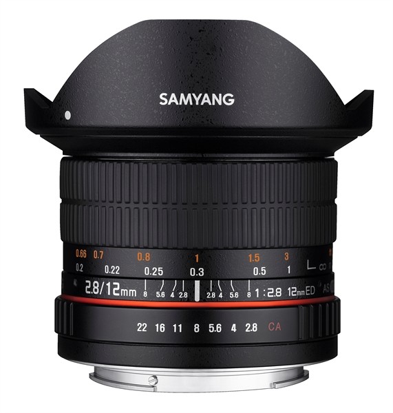Samyang 12mm f/2.8 ED AS NCS Fisheye Sony