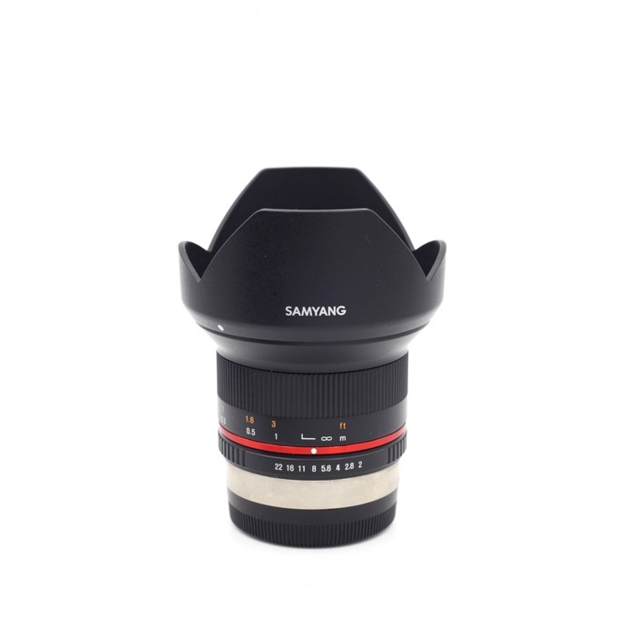 Samyang 12mm f/2.0 NCS CS occasion voor Fujifilm