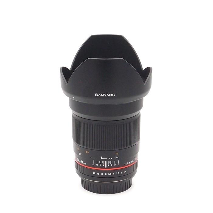 Samyang 24mm f/1.4 ED AS IF UMC occasion voor Canon