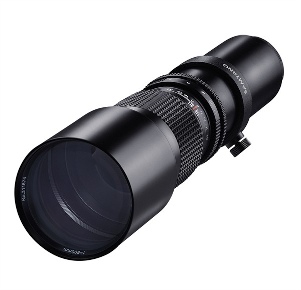 Samyang 500 mm F8.0 Preset MC T-mount