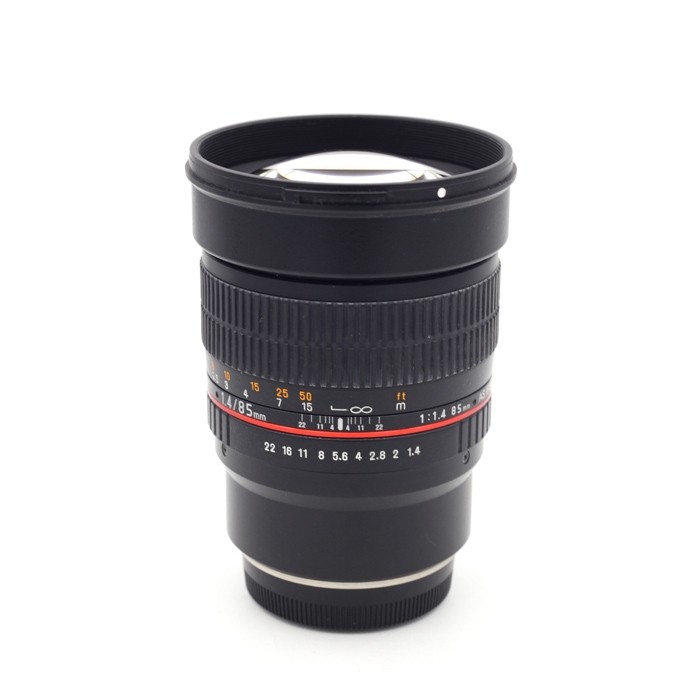 Samyang 85mm f/1.4 AS IF UMC occasion voor Fujifilm