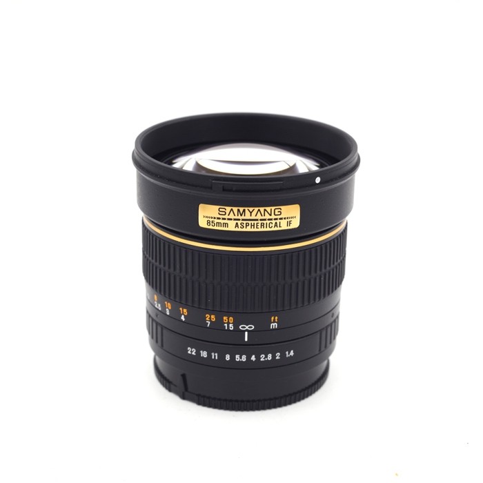 Samyang 85mm f/1.4 Asph. IF occasion voor Sony A