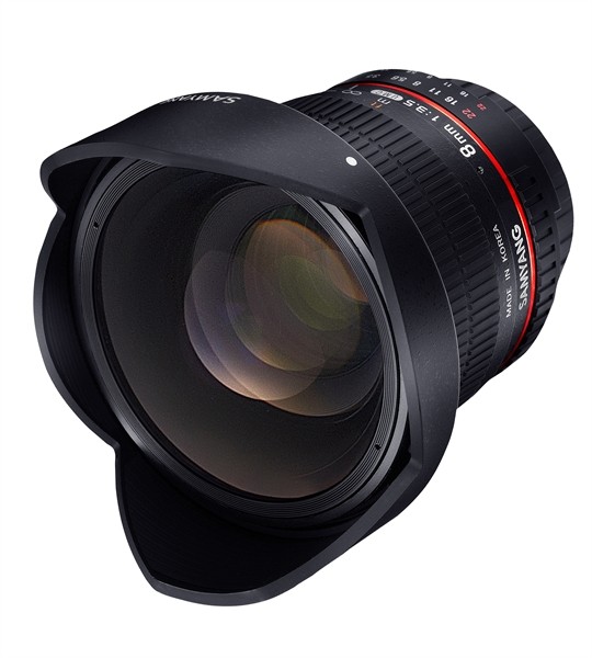 Samyang 8mm f/3.5 Fisheye MC Canon CS-II