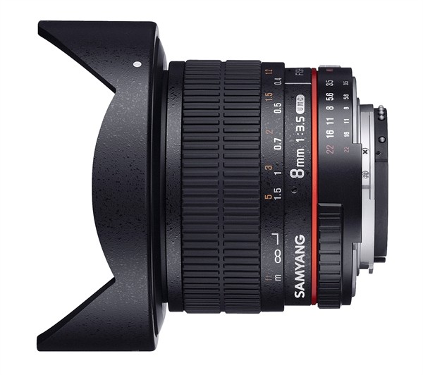 Samyang 8mm f/3.5 Fisheye MC Canon CS-II