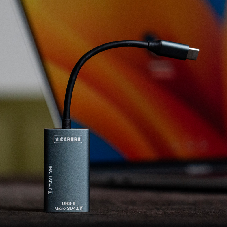 Caruba Cardreader SD 4.0 USH-II + Micro SD