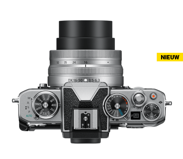 Nikon Z fc + 16-50 VR (zilveren editie)-kit