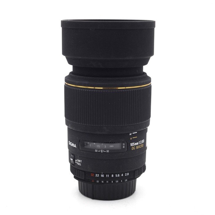 Sigma 105mm f/2.8D EX DG Macro occasion voor Nikon