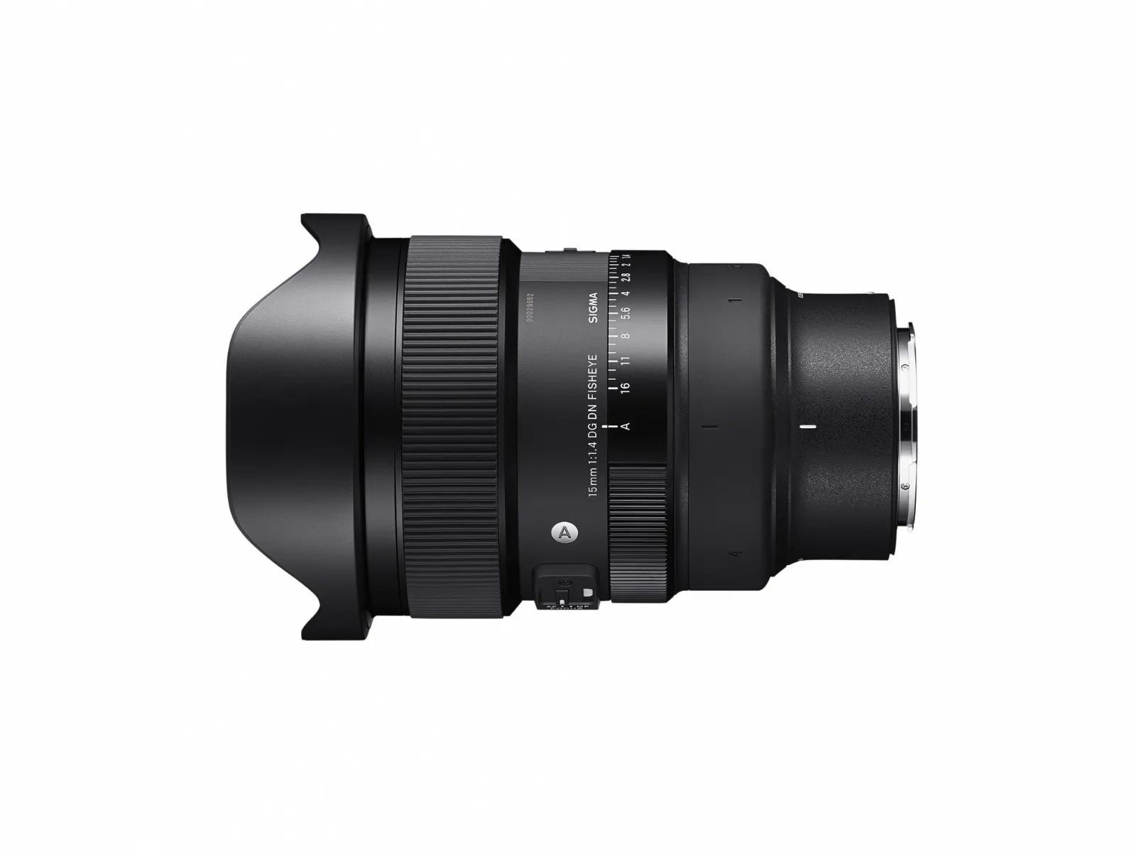 Sigma 15mm F1.4 DG DN Diagonal Fisheye Art voor Sony E-mount