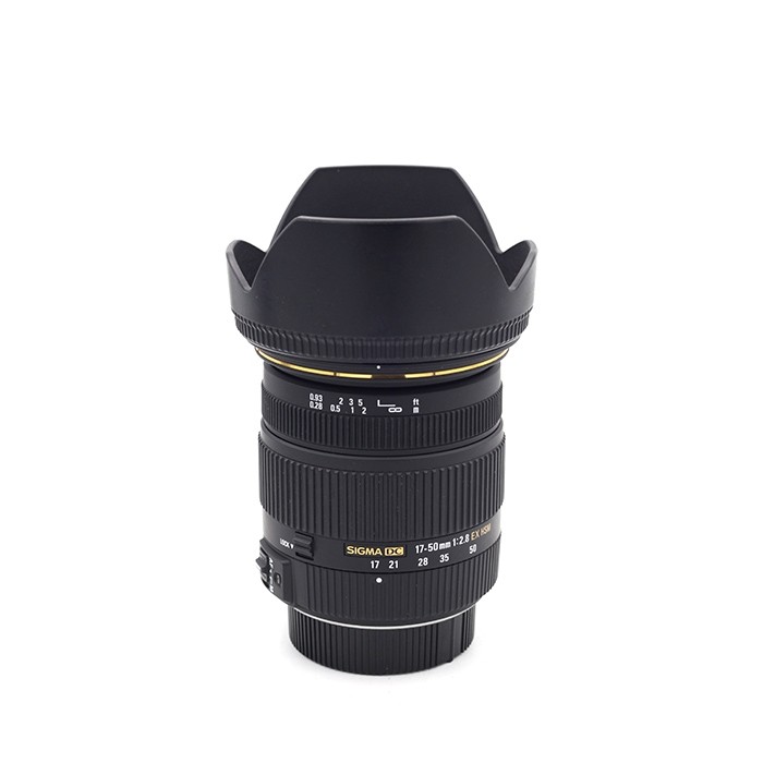 Sigma 17-50mm f/2.8 EX HSM occasion voor Pentax